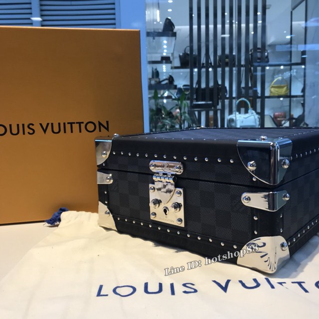 LOUIS VUITTON路易威登珠寶盒 LV棋盤格飾品盒 gdx1105